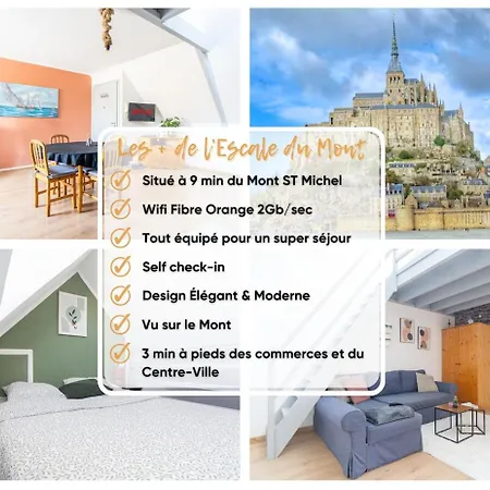 Lejlighed Escale Du Mont Pontorson