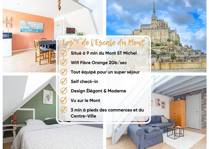 Apartament Escale Du Mont Pontorson